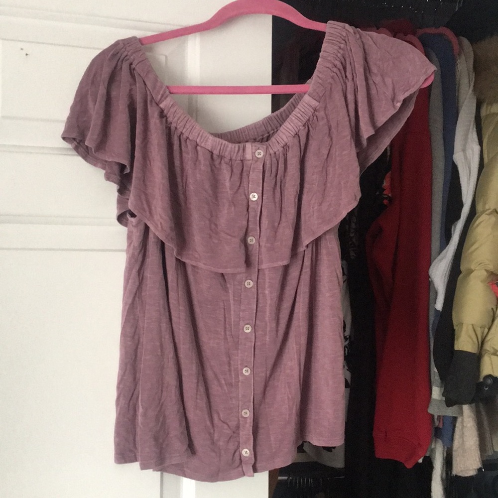 Off the shoulder top